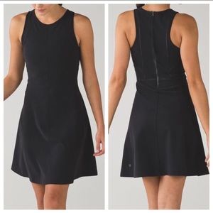 Lululemon &go 'Til Dawn Dress Black